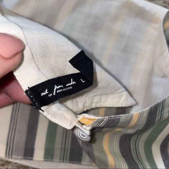 🏷️ 5 for $25 - UO Out from Under Striped Cropped Tank - Picture 7 of 8